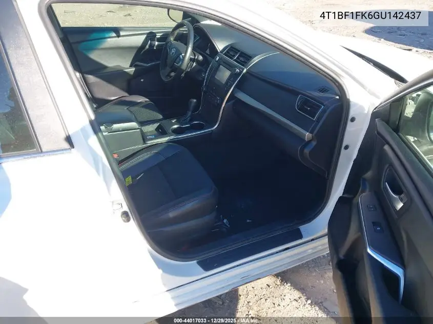 4T1BF1FK6GU142437 2016 Toyota Camry Se