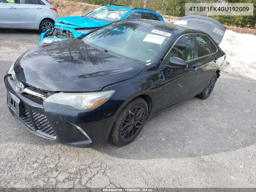 4T1BF1FK4GU192009 2016 Toyota Camry Se