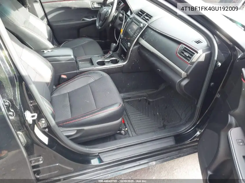 4T1BF1FK4GU192009 2016 Toyota Camry Se