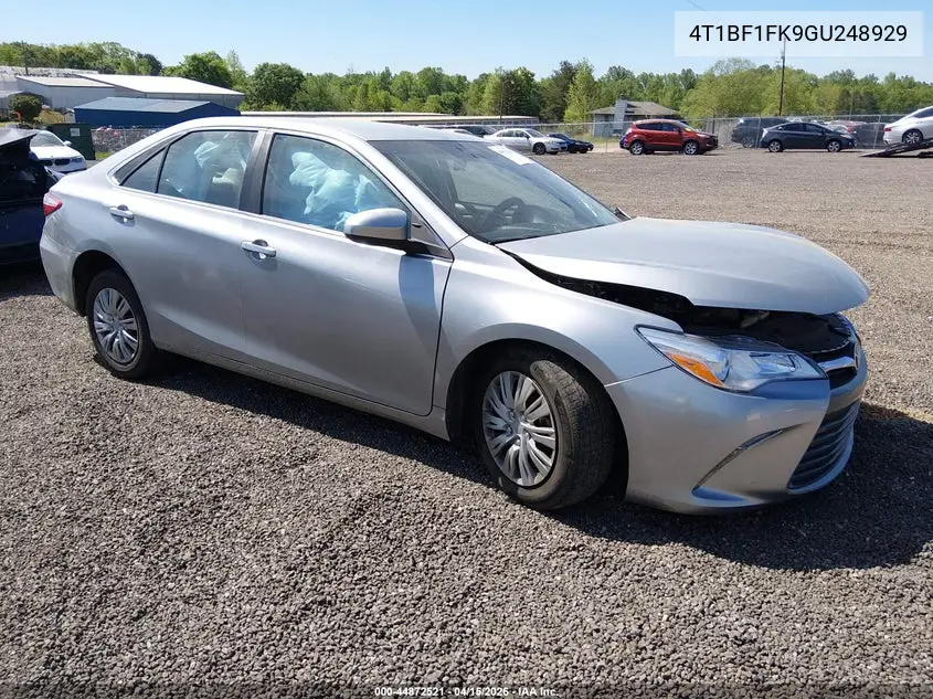 4T1BF1FK9GU248929 2016 Toyota Camry Le