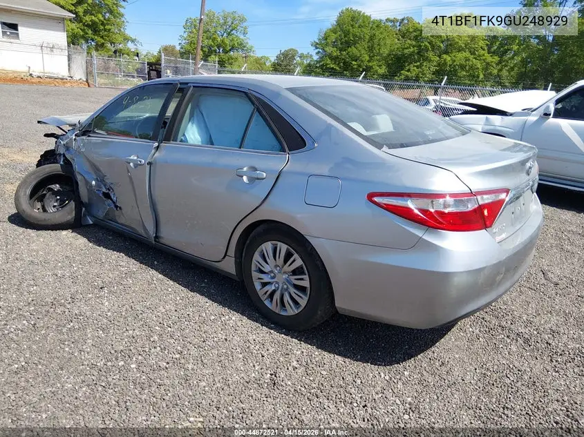 4T1BF1FK9GU248929 2016 Toyota Camry Le