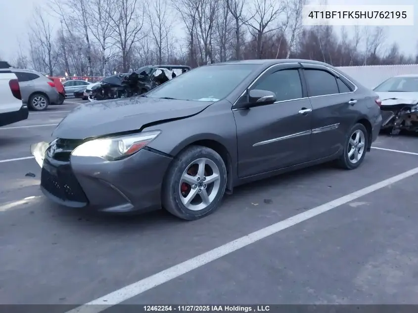4T1BF1FK5HU762195 2017 Toyota Camry Se