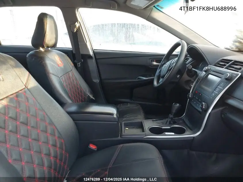 4T1BF1FK8HU688996 2017 Toyota Camry Le