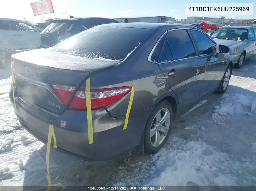 4T1BD1FK6HU225969 2017 Toyota Camry Hybrid Se