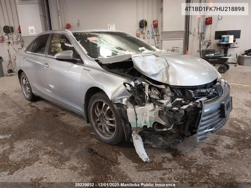 4T1BD1FK7HU218898 2017 Toyota Camry