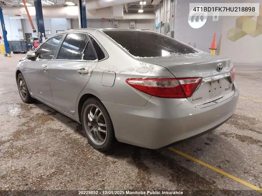 4T1BD1FK7HU218898 2017 Toyota Camry