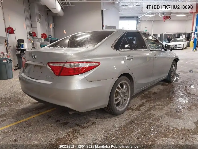 4T1BD1FK7HU218898 2017 Toyota Camry