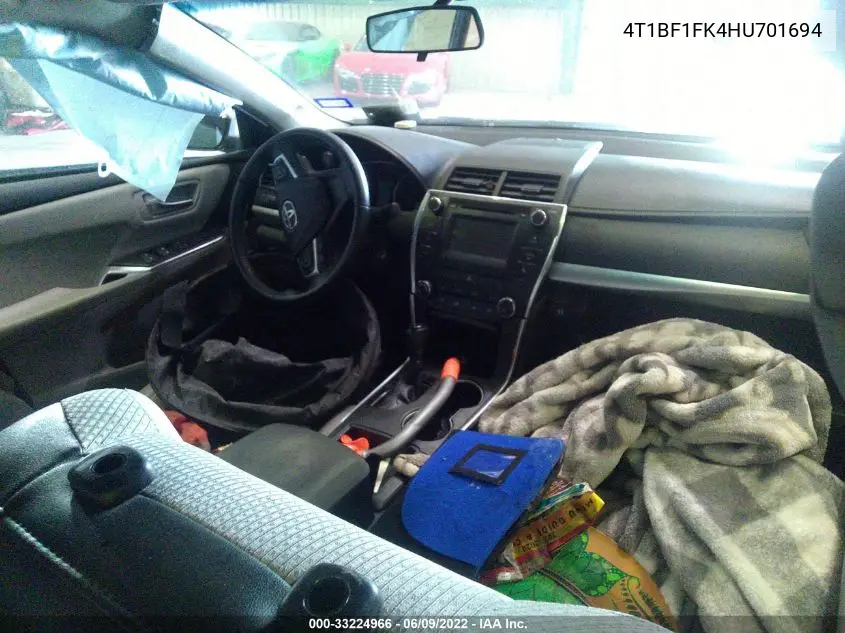 4T1BF1FK4HU701694 2017 Toyota Camry Se