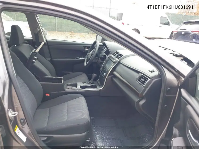 4T1BF1FK6HU681691 2017 Toyota Camry Le
