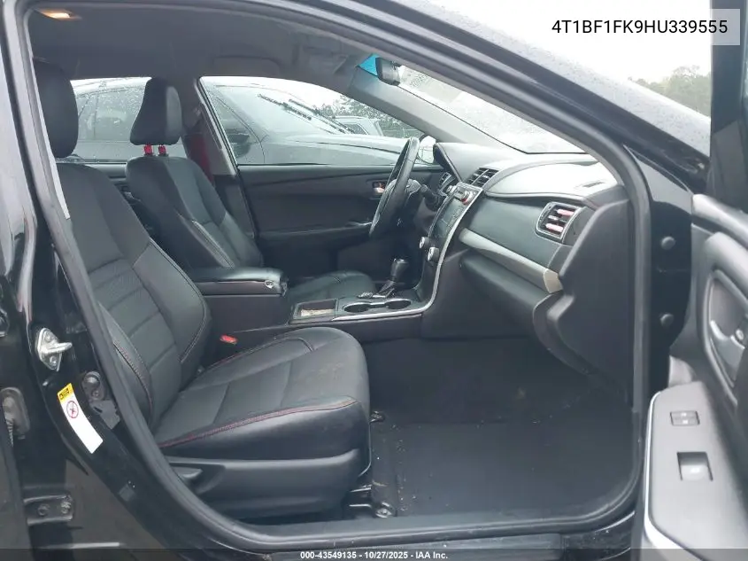 4T1BF1FK9HU339555 2017 Toyota Camry Se