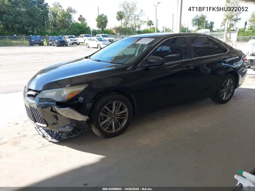 4T1BF1FK5HU372052 2017 Toyota Camry Se