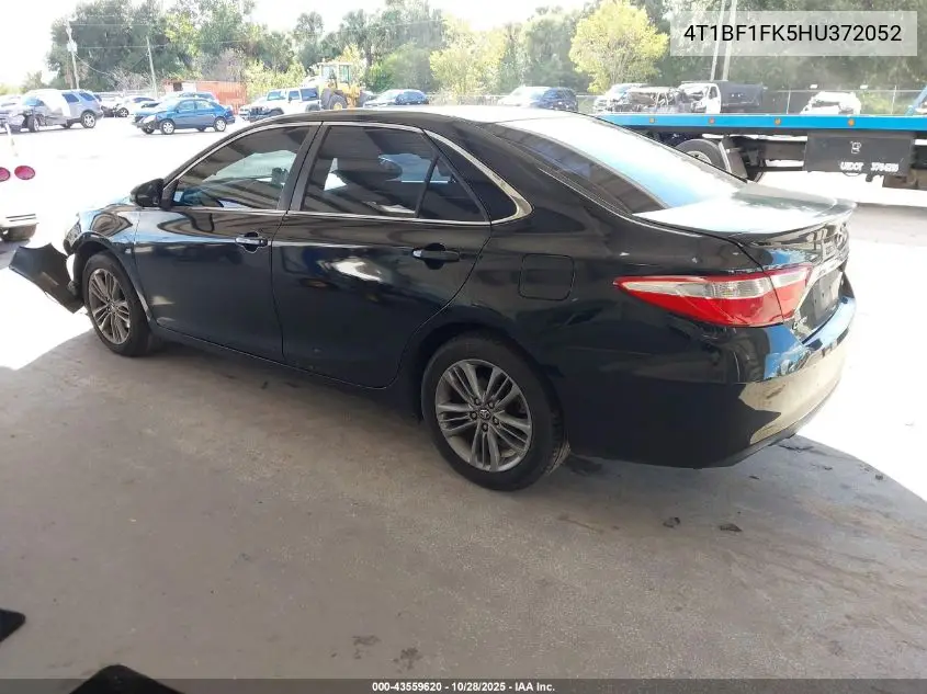 4T1BF1FK5HU372052 2017 Toyota Camry Se