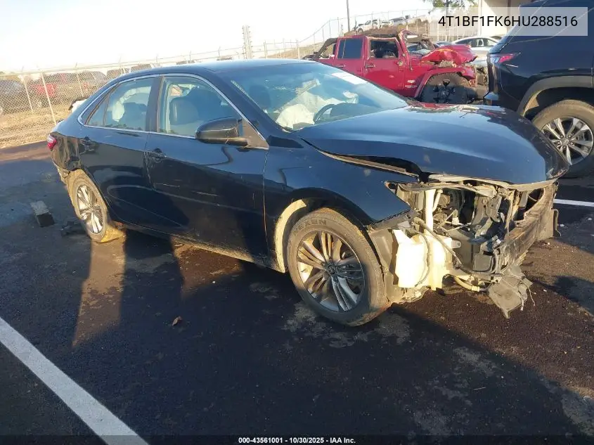 4T1BF1FK6HU288516 2017 Toyota Camry Se