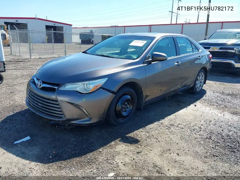 4T1BF1FK5HU782172 2017 Toyota Camry Xle