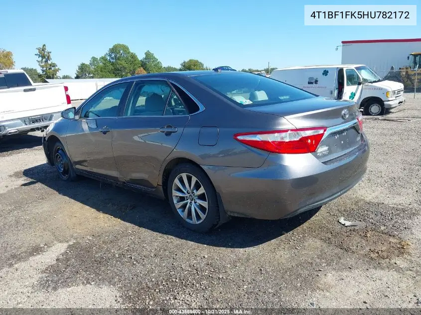 4T1BF1FK5HU782172 2017 Toyota Camry Xle