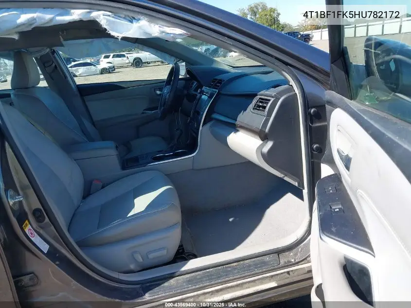 4T1BF1FK5HU782172 2017 Toyota Camry Xle