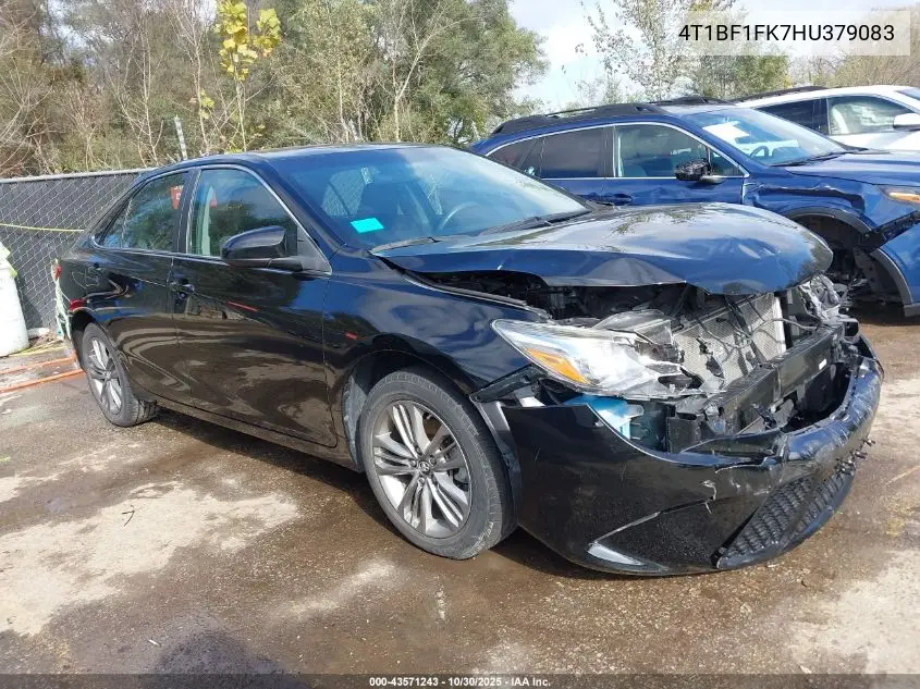 4T1BF1FK7HU379083 2017 Toyota Camry Se
