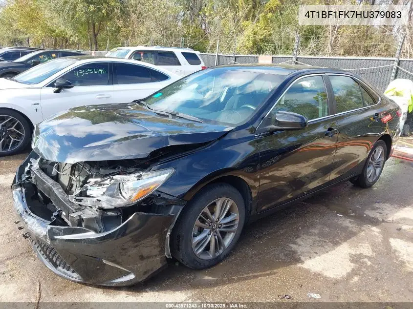 4T1BF1FK7HU379083 2017 Toyota Camry Se
