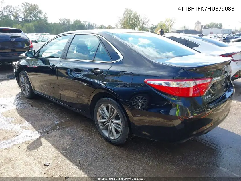 4T1BF1FK7HU379083 2017 Toyota Camry Se