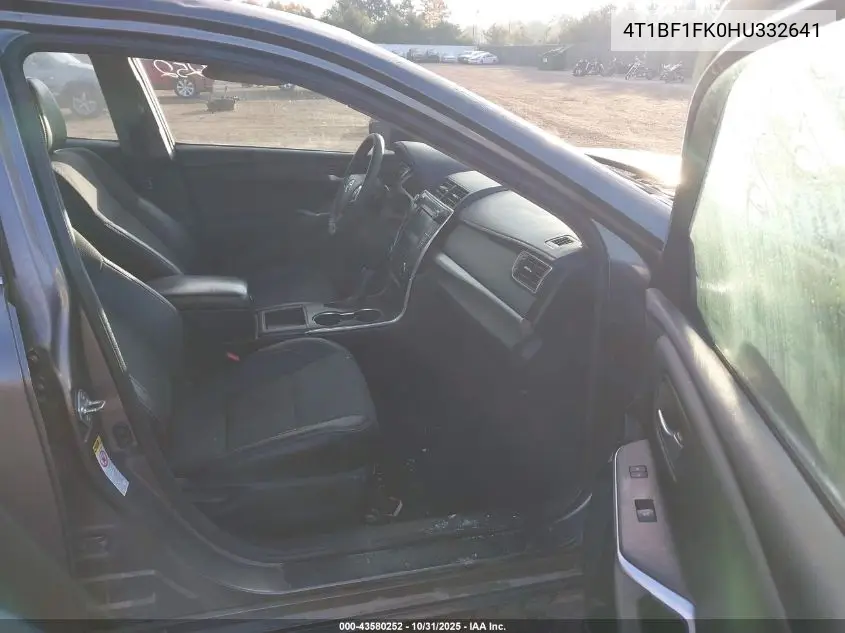 4T1BF1FK0HU332641 2017 Toyota Camry Se