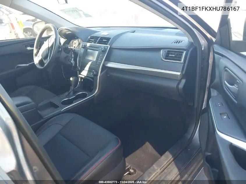 4T1BF1FKXHU786167 2017 Toyota Camry Se