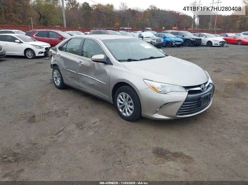 4T1BF1FK7HU280408 2017 Toyota Camry Le