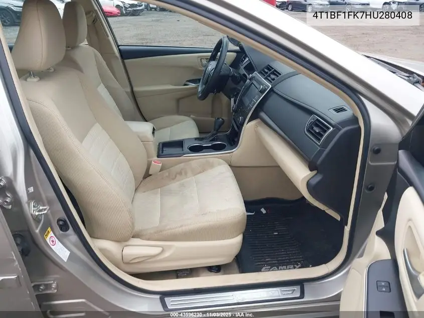 4T1BF1FK7HU280408 2017 Toyota Camry Le