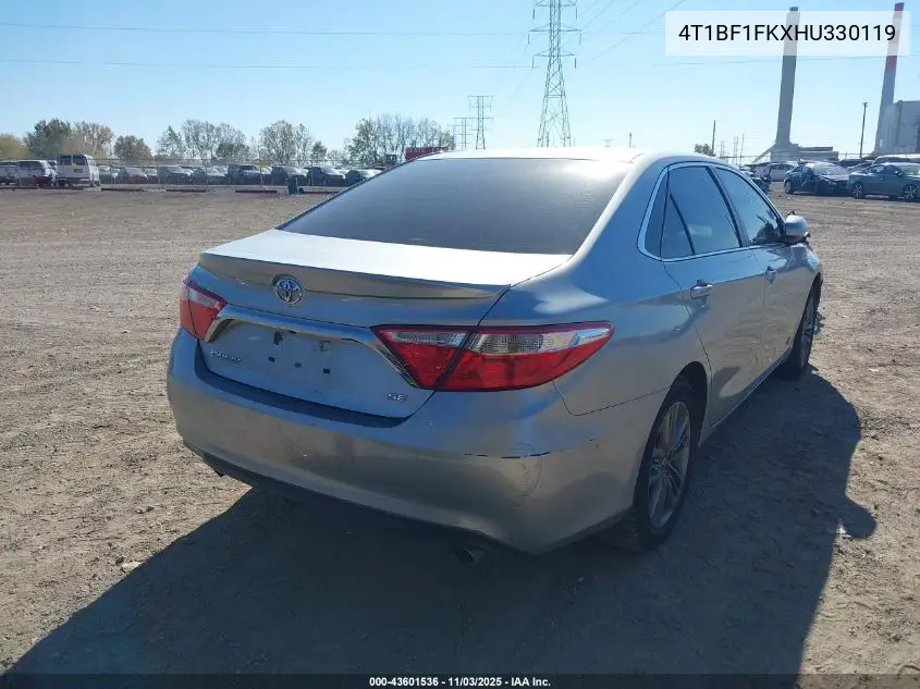 4T1BF1FKXHU330119 2017 Toyota Camry Se