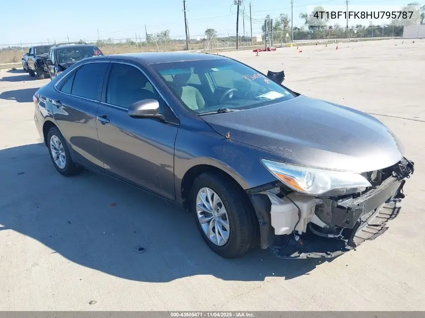 4T1BF1FK8HU795787 2017 Toyota Camry Le
