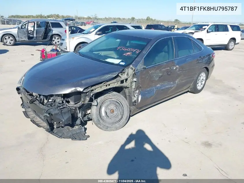 4T1BF1FK8HU795787 2017 Toyota Camry Le
