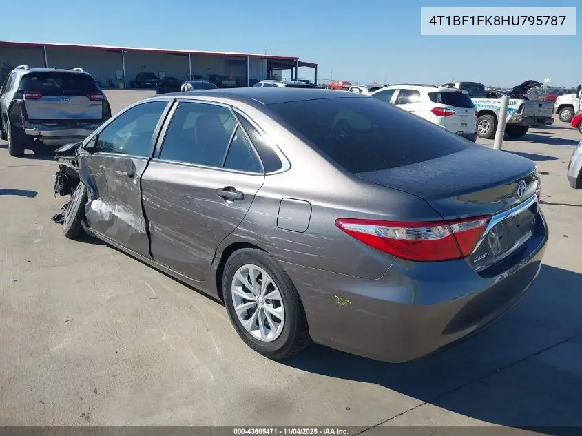 4T1BF1FK8HU795787 2017 Toyota Camry Le