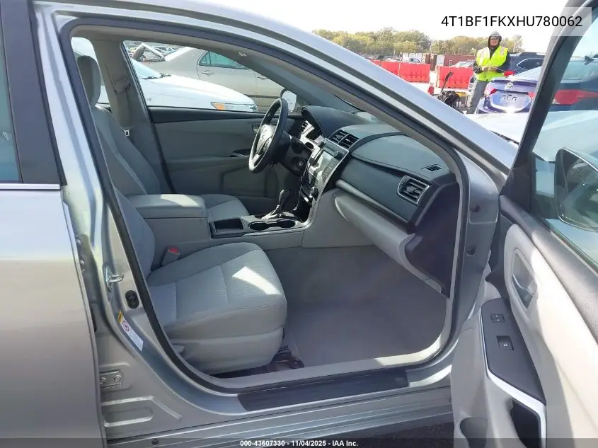 4T1BF1FKXHU780062 2017 Toyota Camry Le