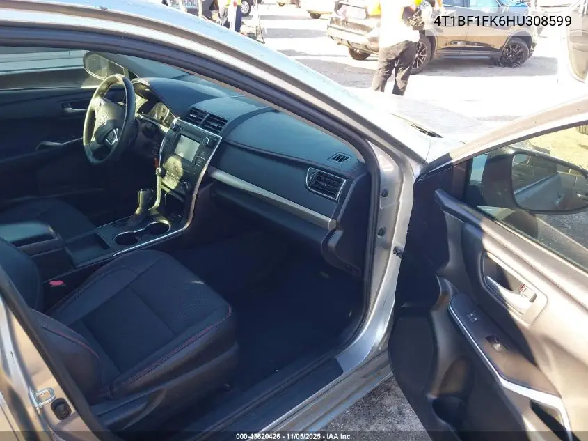 4T1BF1FK6HU308599 2017 Toyota Camry Se