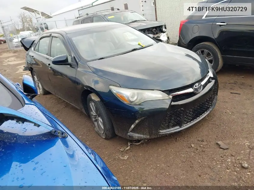 4T1BF1FK9HU320729 2017 Toyota Camry Se