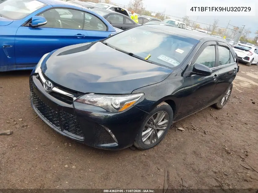4T1BF1FK9HU320729 2017 Toyota Camry Se