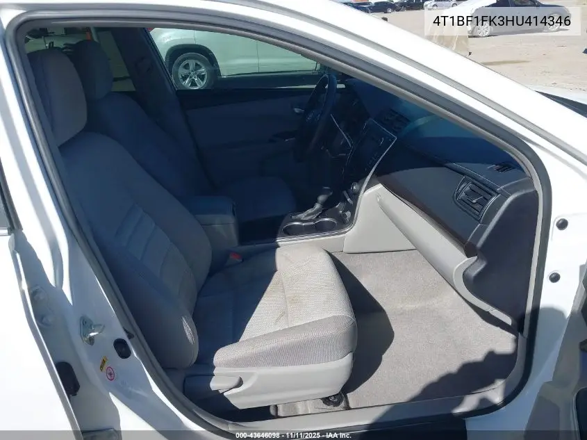 4T1BF1FK3HU414346 2017 Toyota Camry Le