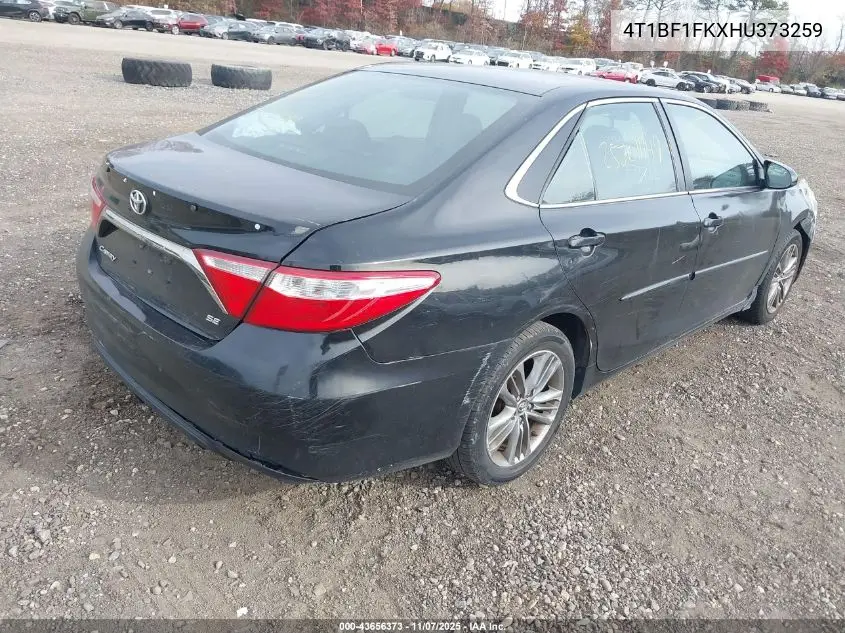 4T1BF1FKXHU373259 2017 Toyota Camry Se
