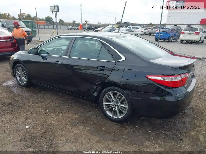 4T1BF1FK9HU427330 2017 Toyota Camry Se