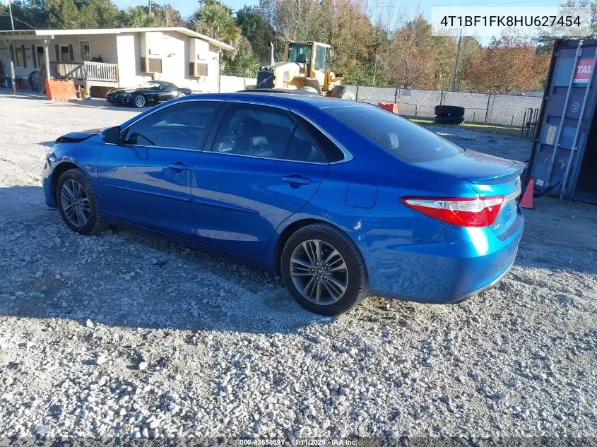 4T1BF1FK8HU627454 2017 Toyota Camry Se