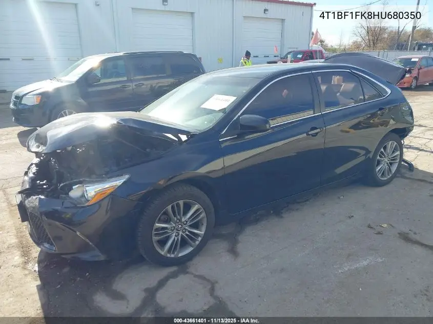 4T1BF1FK8HU680350 2017 Toyota Camry Se