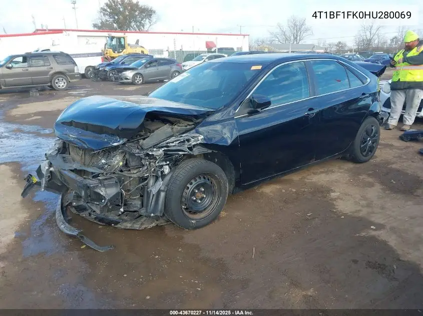 4T1BF1FK0HU280069 2017 Toyota Camry Le