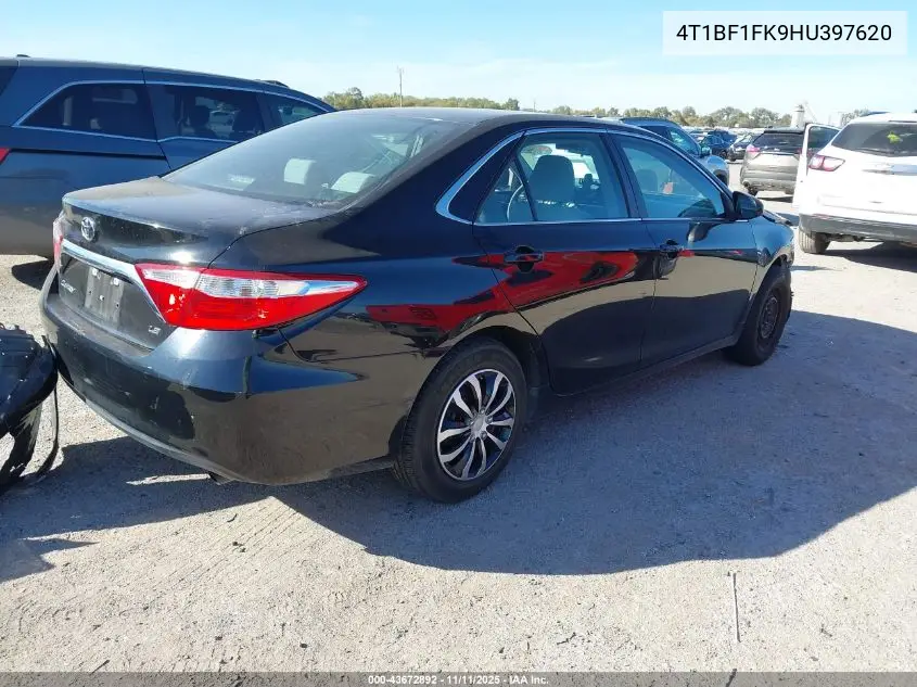 4T1BF1FK9HU397620 2017 Toyota Camry Le