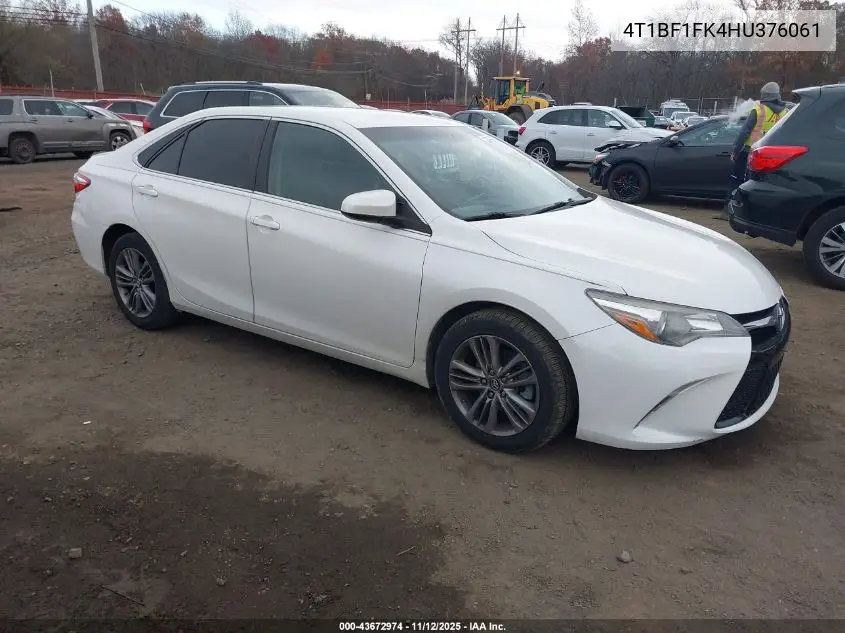4T1BF1FK4HU376061 2017 Toyota Camry Se