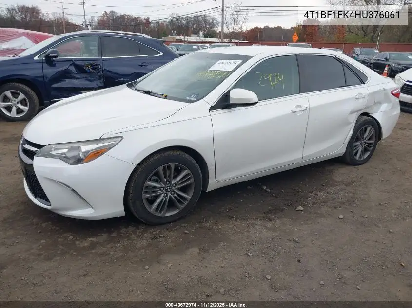 4T1BF1FK4HU376061 2017 Toyota Camry Se