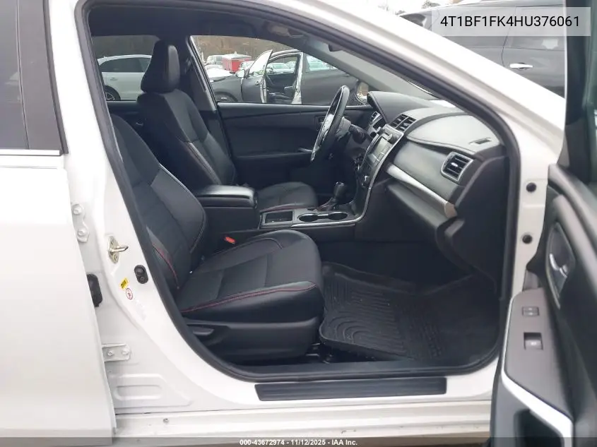 4T1BF1FK4HU376061 2017 Toyota Camry Se