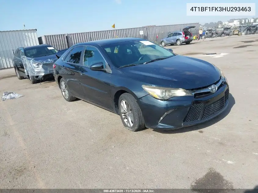 4T1BF1FK3HU293463 2017 Toyota Camry Se