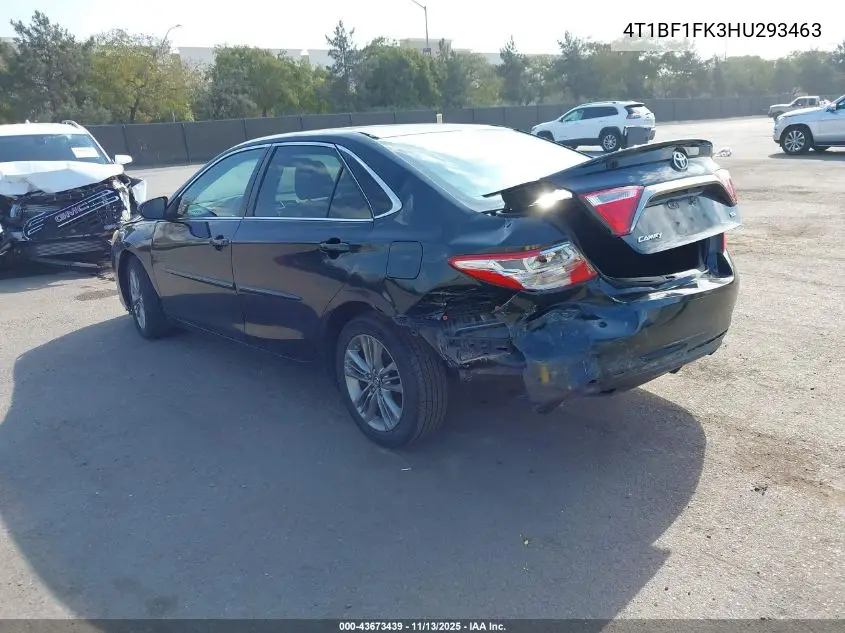 4T1BF1FK3HU293463 2017 Toyota Camry Se