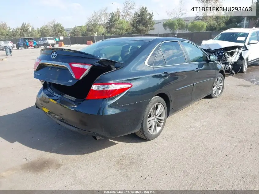 4T1BF1FK3HU293463 2017 Toyota Camry Se