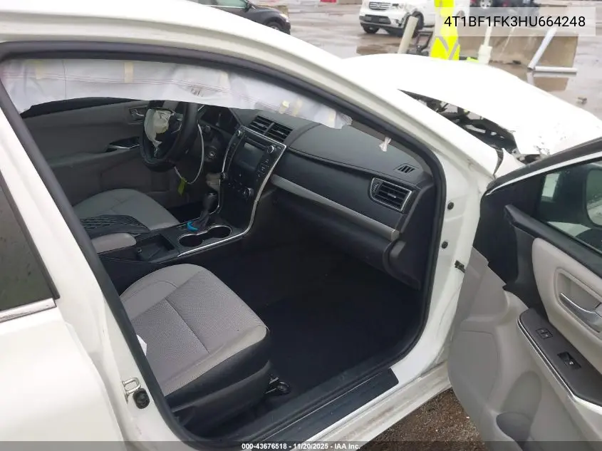 4T1BF1FK3HU664248 2017 Toyota Camry Se