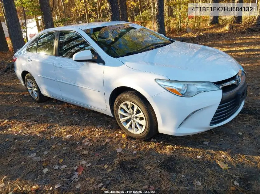 4T1BF1FK7HU684132 2017 Toyota Camry Le